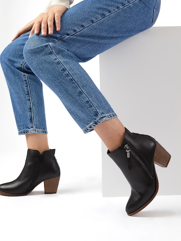 Dune LONDON Ankle Boots 'PAICE' in Schwarz