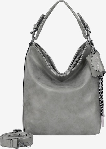 Borsa a spalla 'Bitzi01' di Fritzi aus Preußen in grigio: frontale