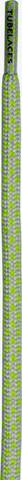 TUBELACES Shoe Accessories 'Rope Multi' in Green: front