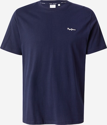 Pepe Jeans Majica 'Contrast Connor' | črna barva: sprednja stran