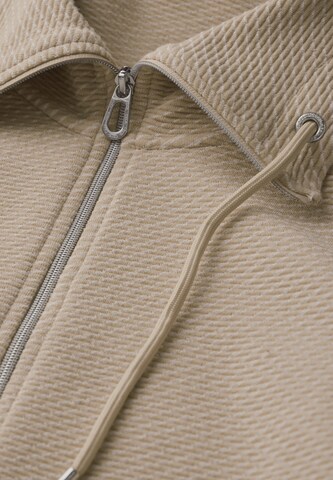 CECIL Two-Tone Ottoman Übergangsjacke in Beige