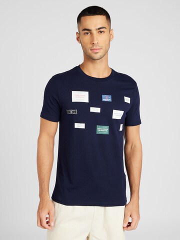 UNITED COLORS OF BENETTON Bluser & t-shirts i blå: forside