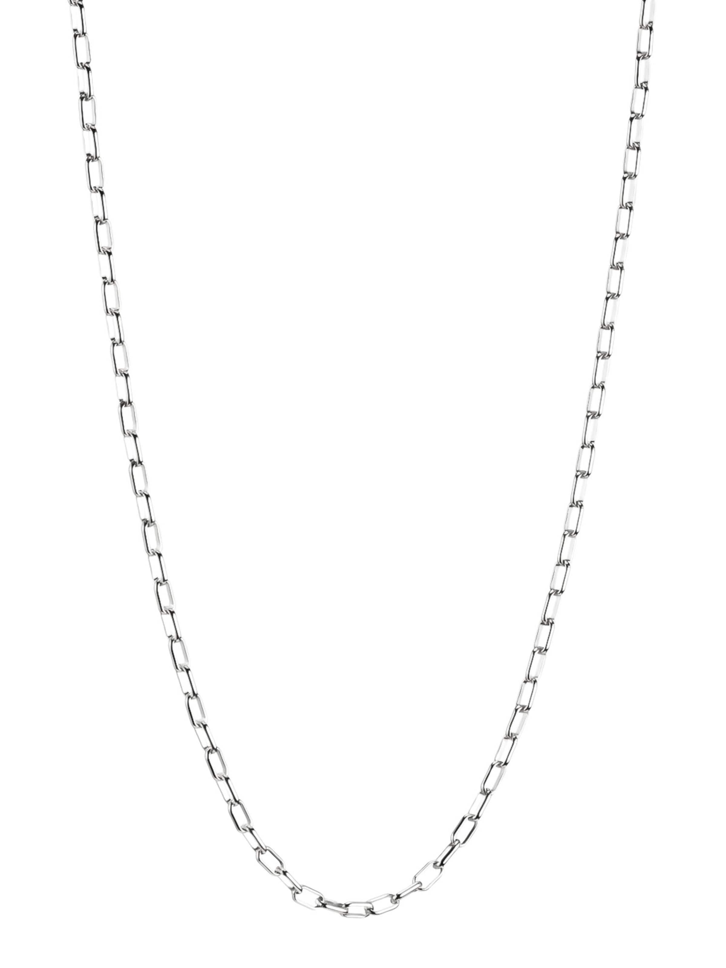 Thomas Sabo Kette 'Paperclip' in Silber: Vorderseite