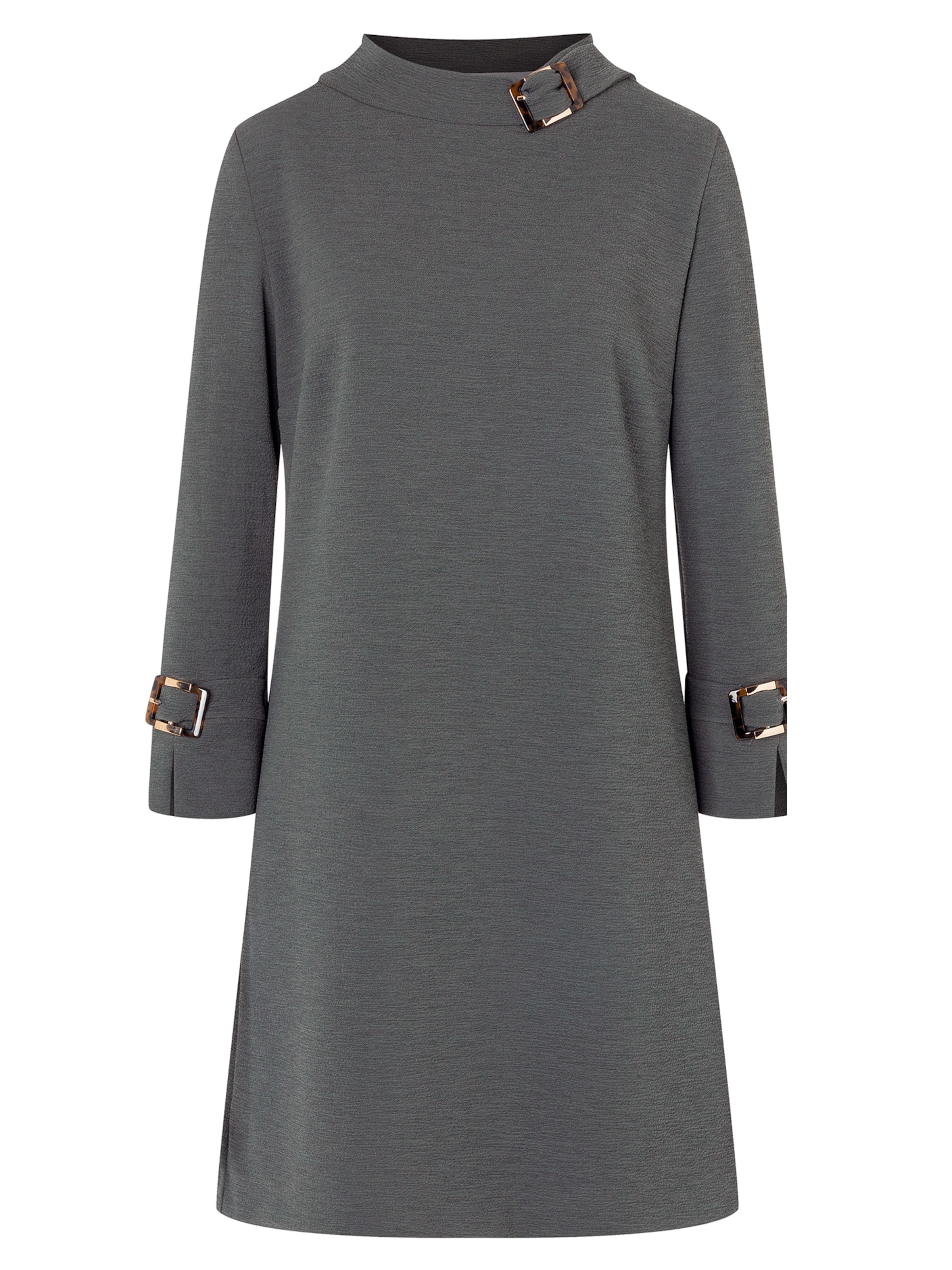 Ana Alcazar Kleid in Grau: Vorderseite