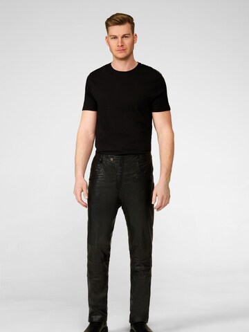 RICANO Slimfit Broek 'Franklin 2' in Zwart
