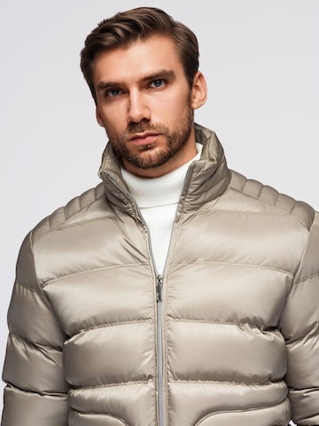 Ombre Winter Jacket in Beige