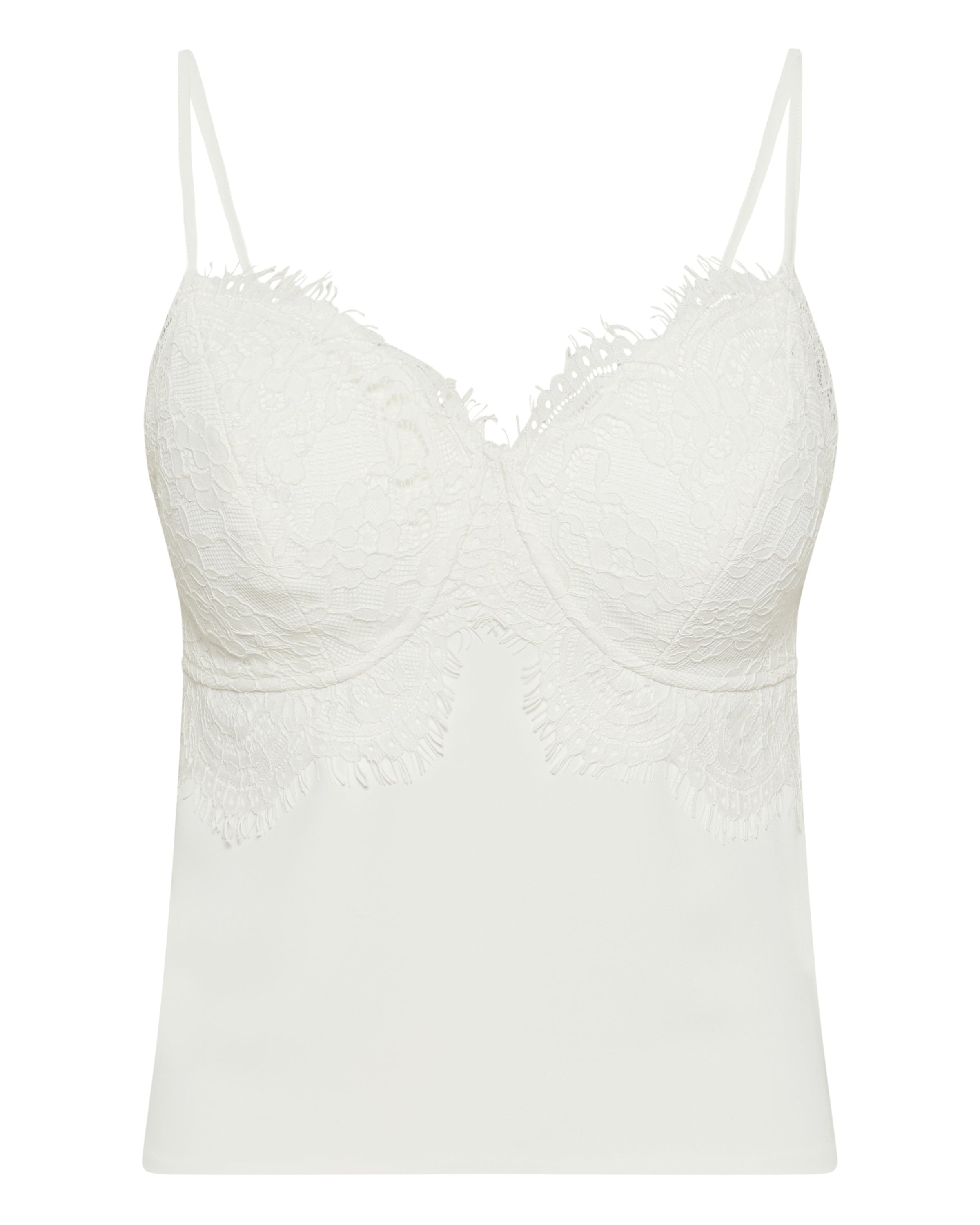 Cream Haut 'CRCan Cocamia' en blanc, Vue avec produit