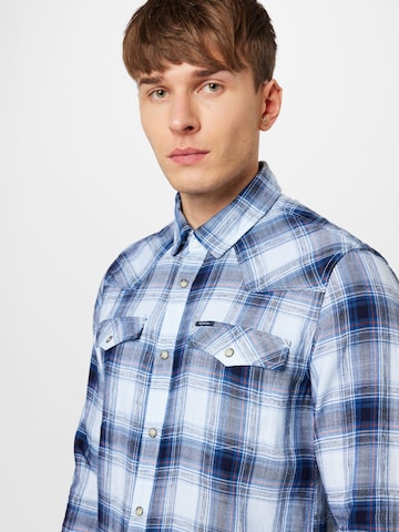 Coupe regular Chemise GARCIA en bleu