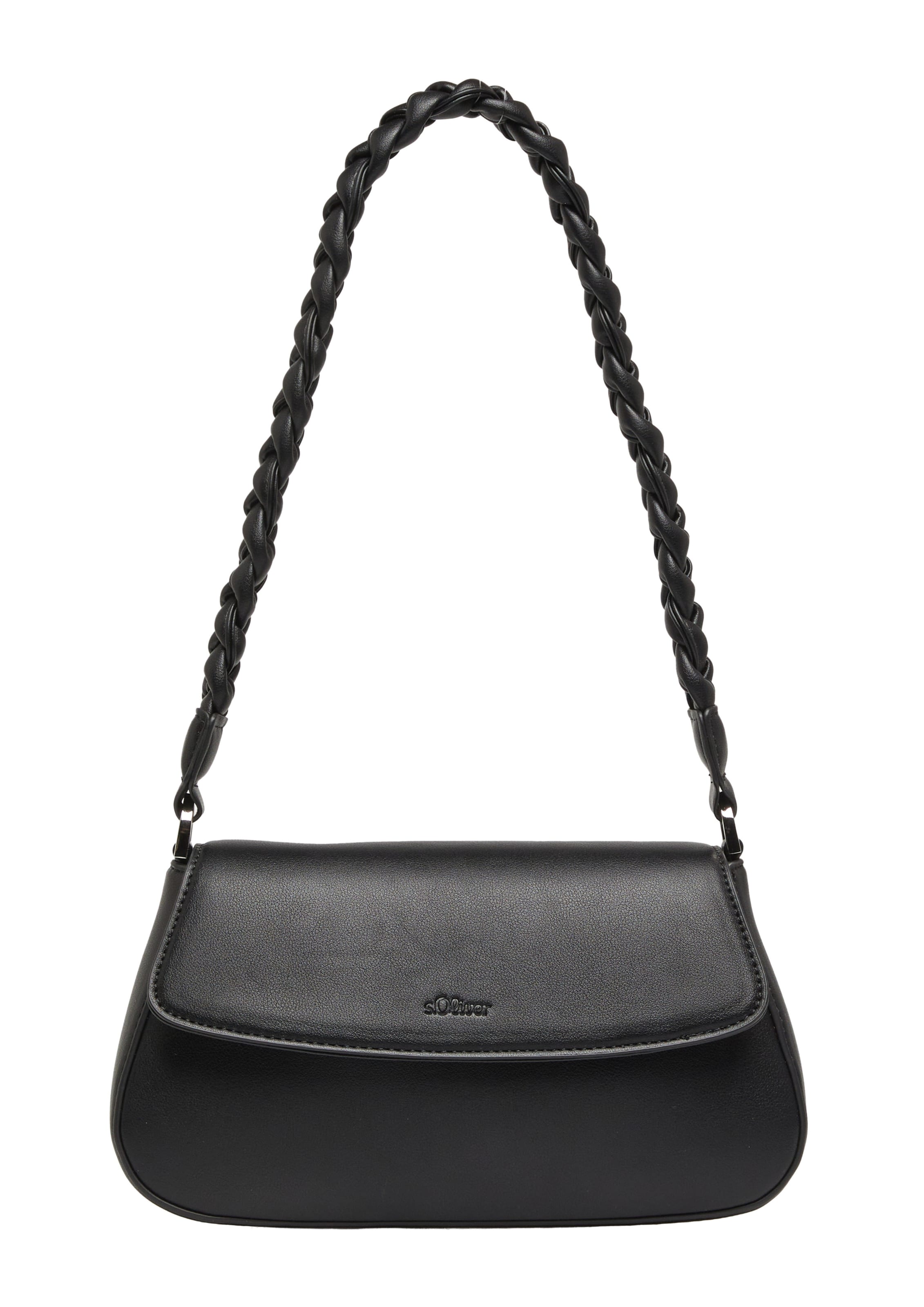 s.Oliver Shoulder Bag in Black: front