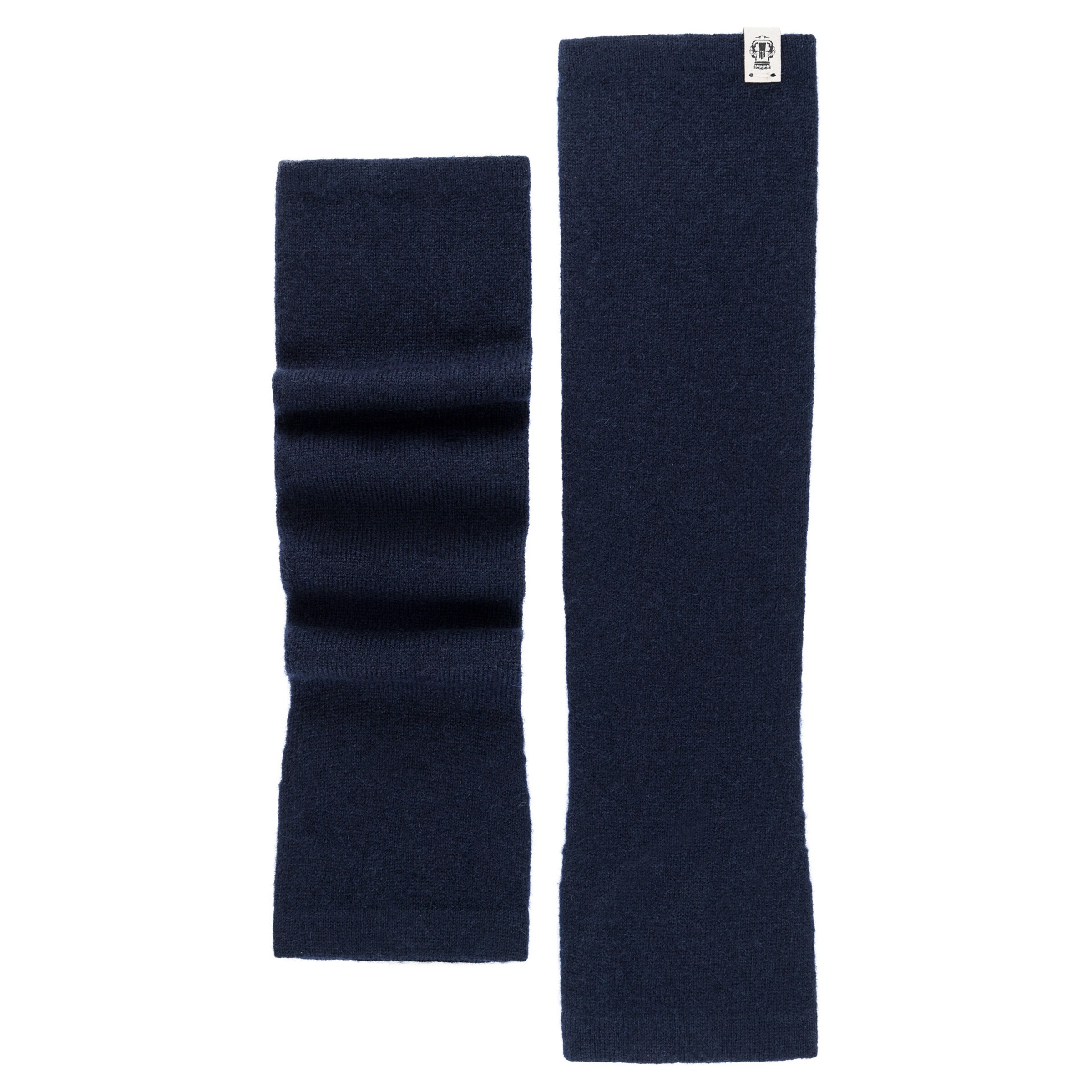 Roeckl Handwarmers 'PURE CASHMERE' in Blauw: voorkant