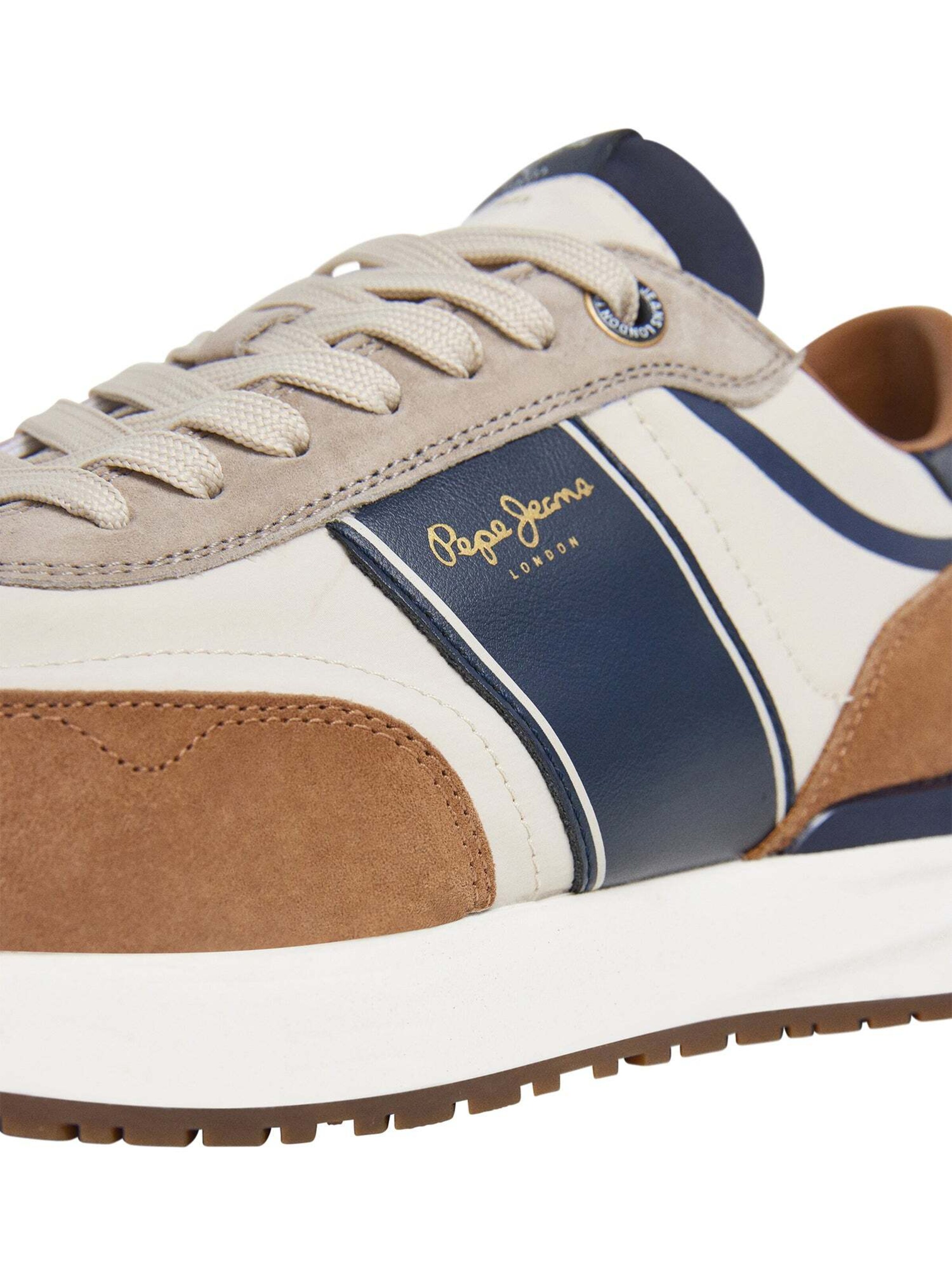 Pepe Jeans Platform trainers ' BUSTER SERIE M ' in Mixed colours