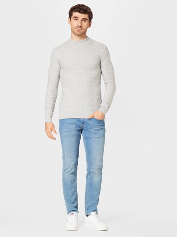 TOM TAILOR Pullover in Grau