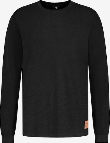 Sublevel Shirt in Black: front