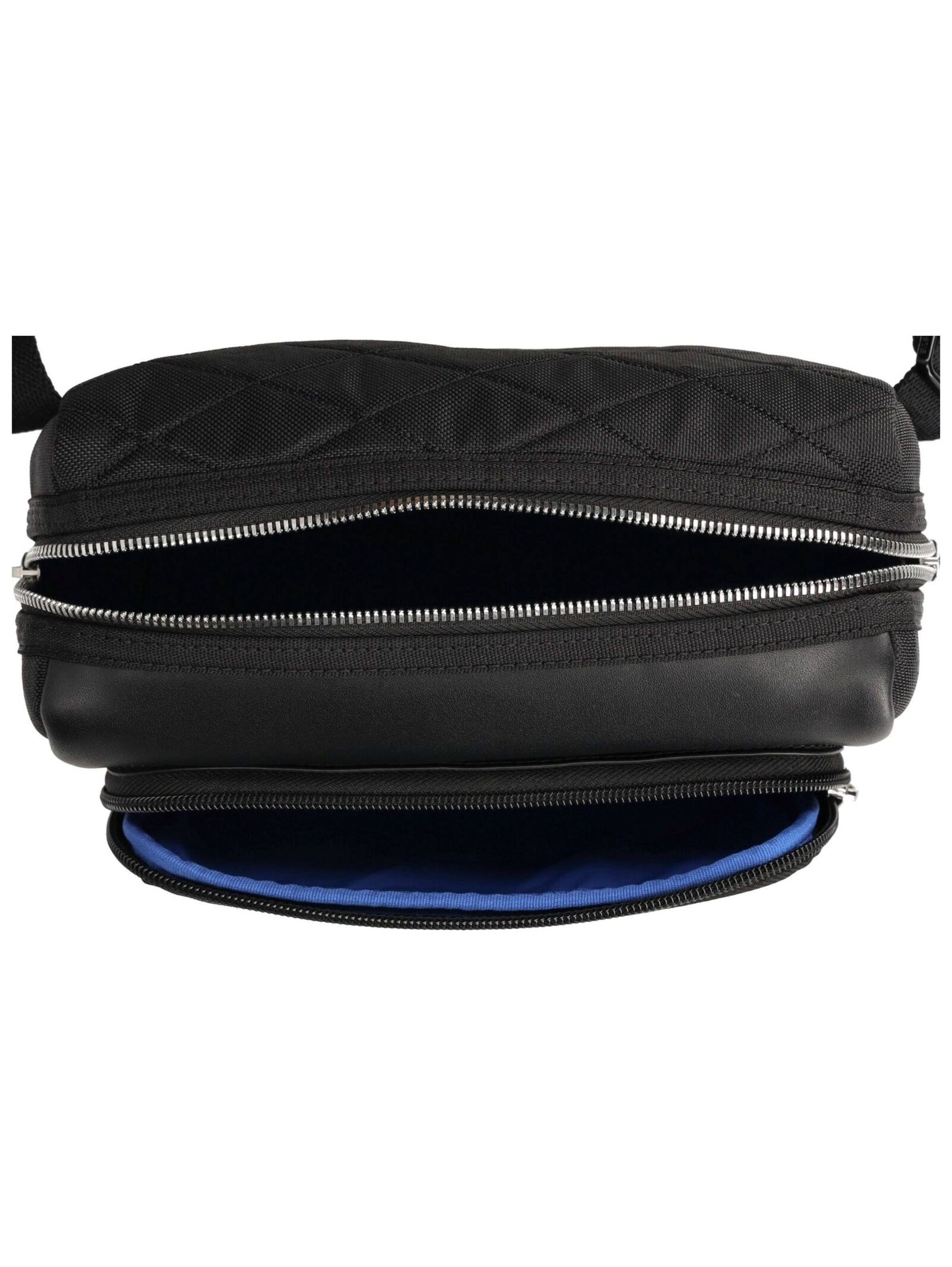 LACOSTE Schoudertas 'Yzio' in Zwart