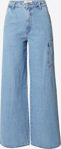 Katy Perry exclusive for ABOUT YOU Wide leg Jeans 'Georgia' in Blue: front