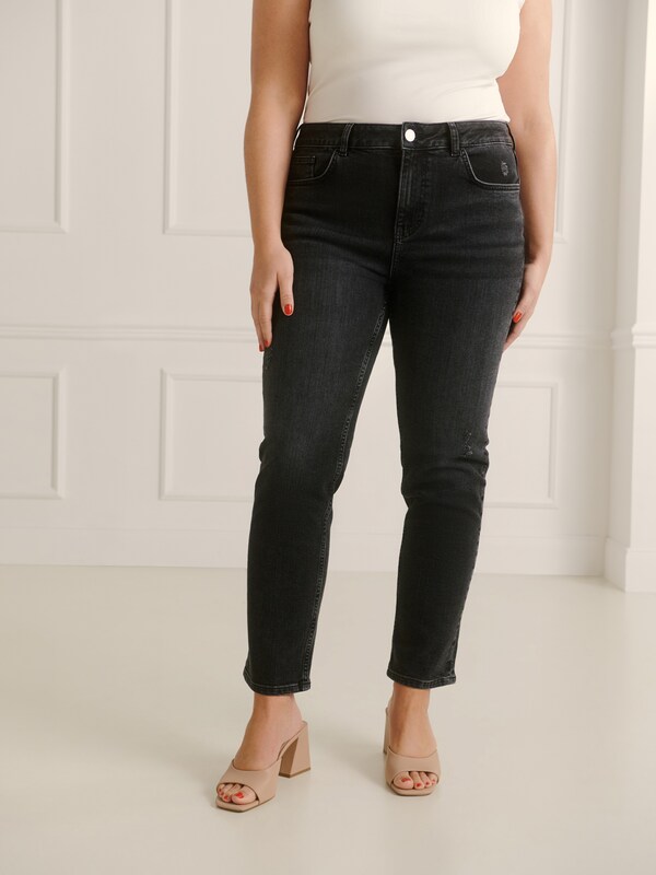 Guido Maria Kretschmer Curvy Slim fit Jeans 'Regina' in Grey