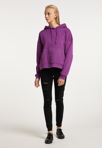 myMo ROCKS Sweatshirt in Lila