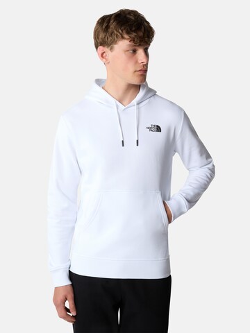 THE NORTH FACE Sportovní mikina 'MOUNTAIN REPETITIVE' – bílá: přední strana