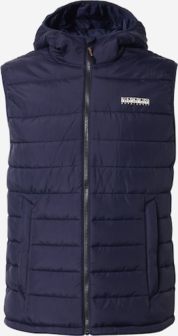 Gilet 'A-Gesar' NAPAPIJRI en bleu : devant