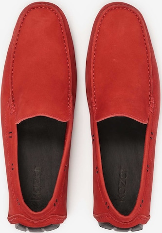 Mocassin Kazar en rouge