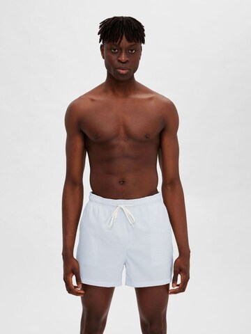 SELECTED HOMME Badeshorts in Weiß: predná strana