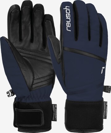 REUSCH Athletic Gloves 'Tessa STORMBLOXX™' in Blue: front