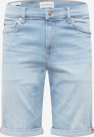 Calvin Klein JeansSlimfit Traperice - plava boja: prednji dio