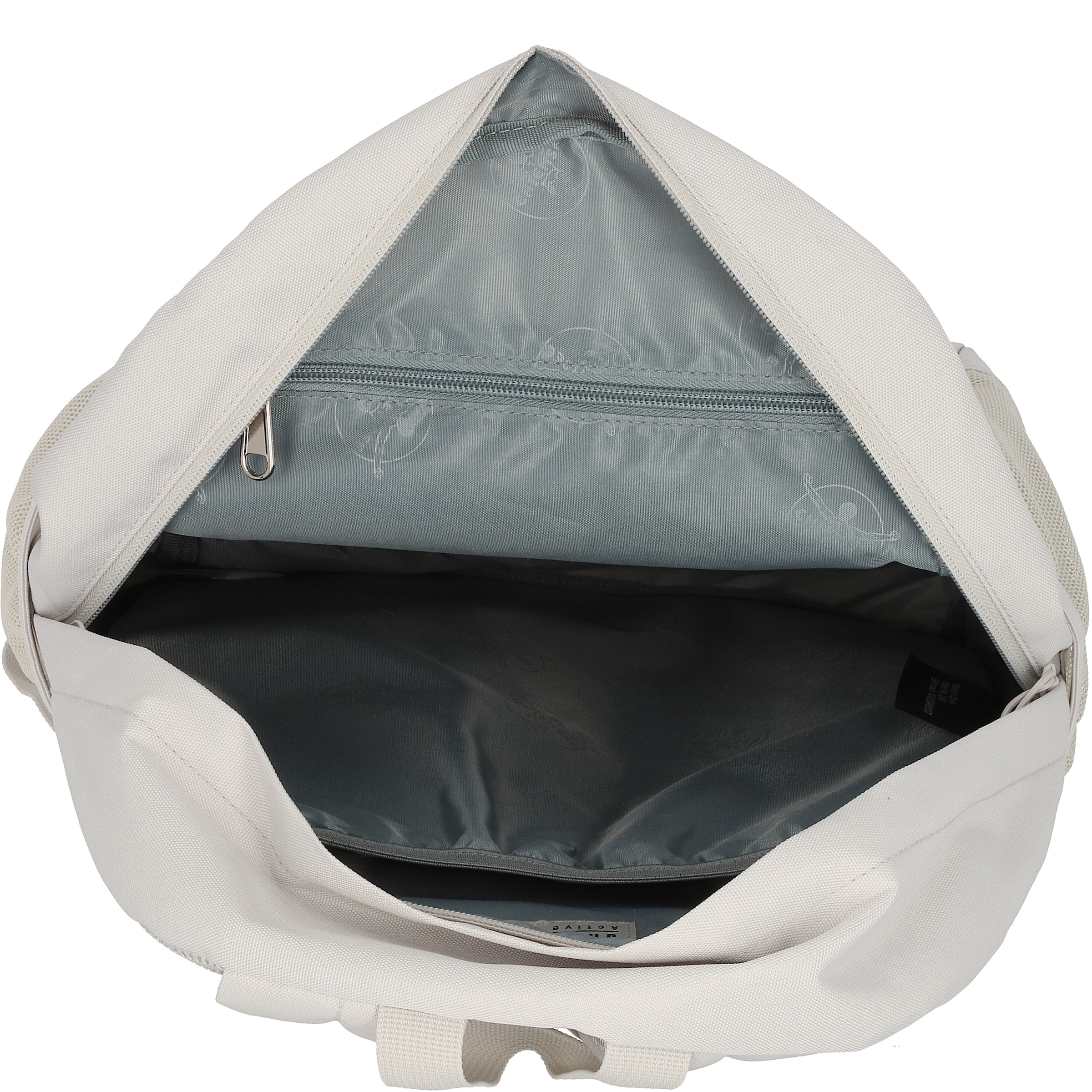 Zaino 'Track n Day' di CHIEMSEE in bianco