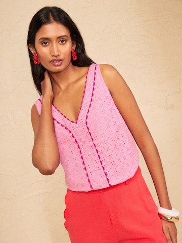 love & roses - Top en rosa