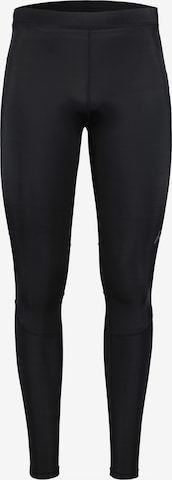 Rukka Skinny Spodnie sportowe 'Malka' w kolorze czarny: przód