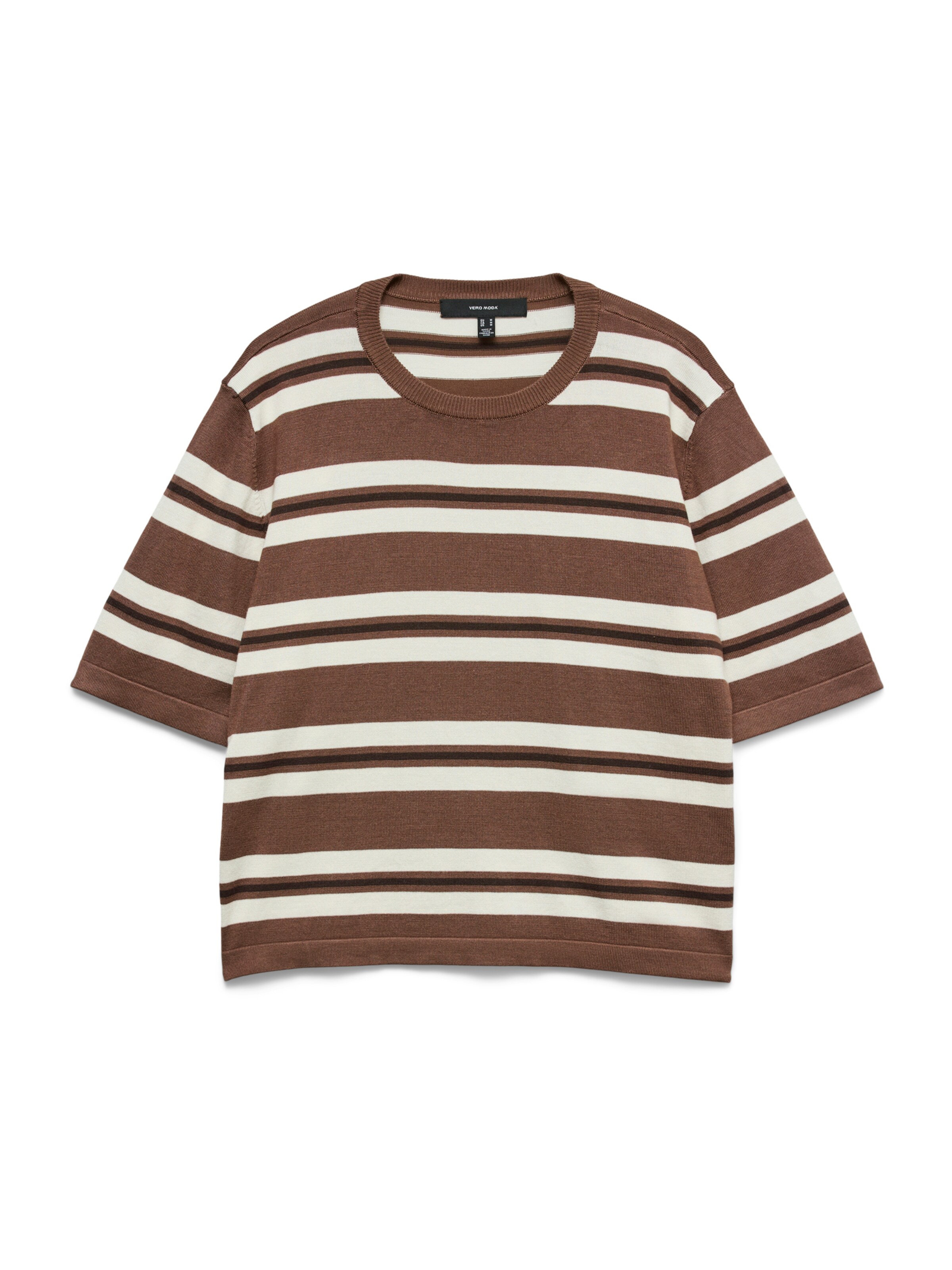 VERO MODA Pullover 'VMSILJE' in Braun: Vorderseite