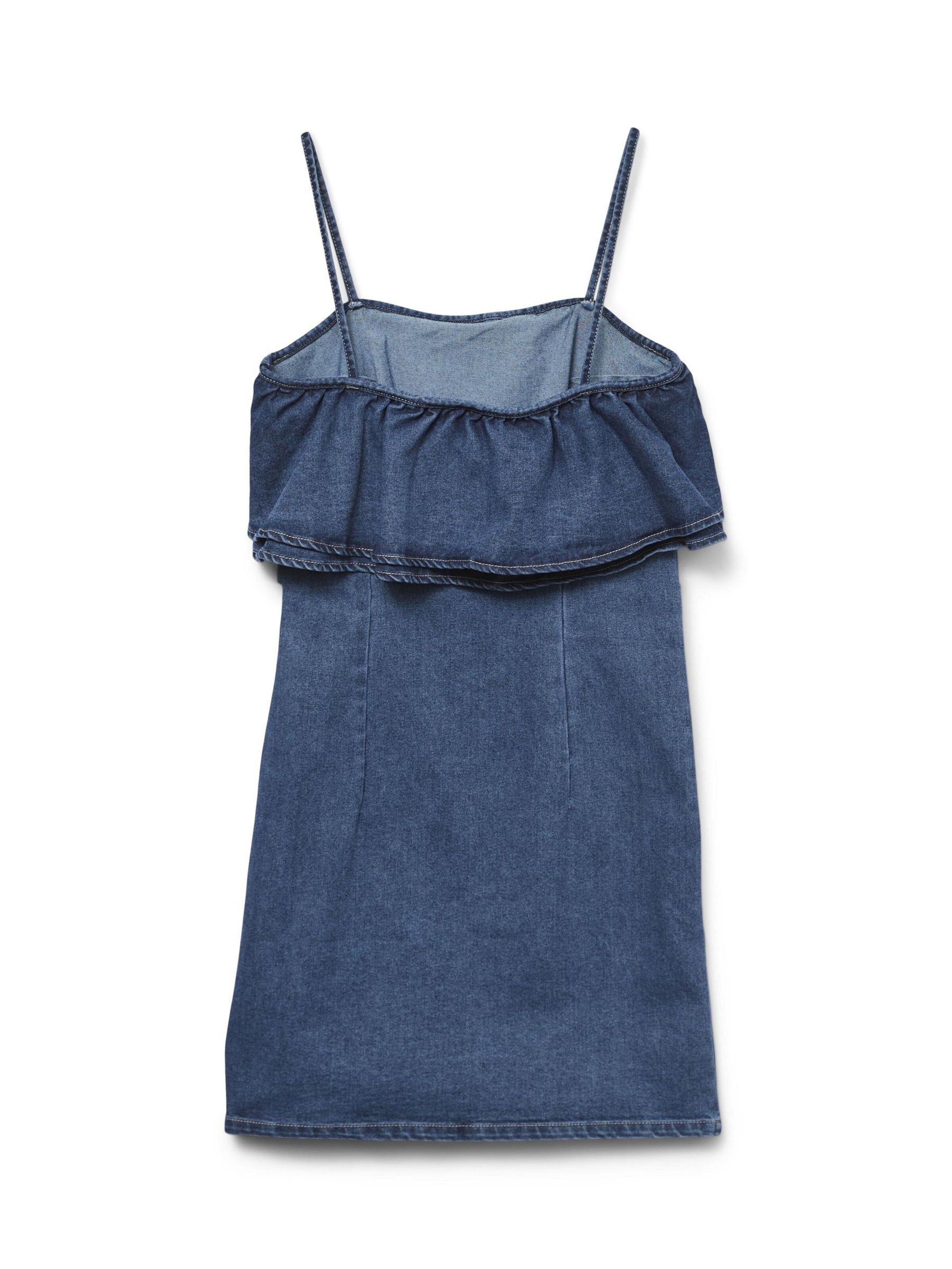 VERO MODA Kjole 'VMAnny' i blå