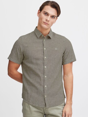 Casual Friday - Ajuste regular Camisa ' AKSEL ' en verde: frente