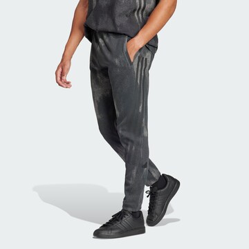 ADIDAS SPORTSWEAR Tapered Sportbroek 'Future Icons' in Zwart: voorkant