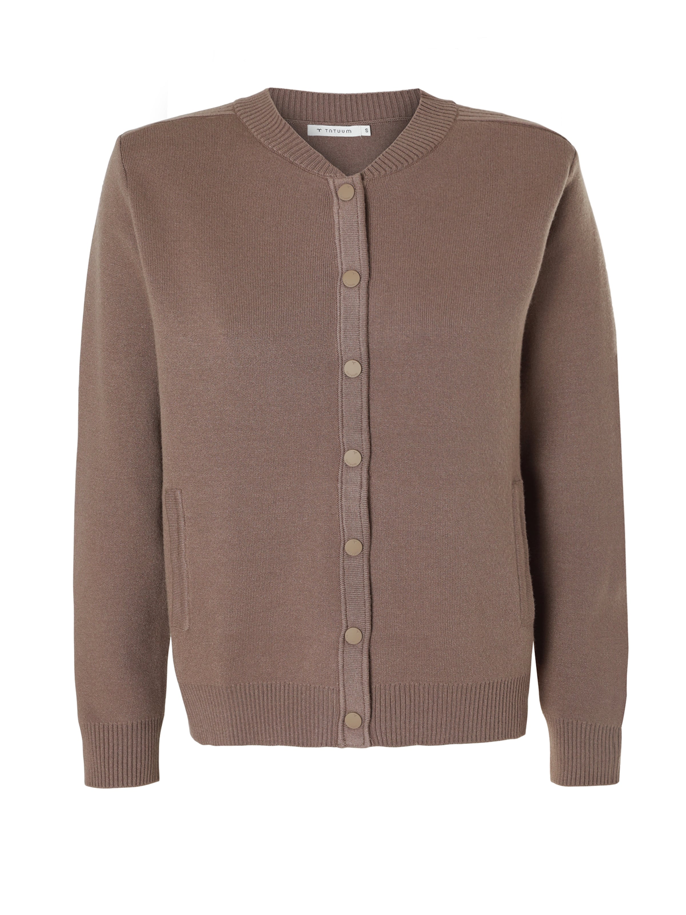 TATUUM Kampsun 'ANGIE', värv pruun: eest vaates