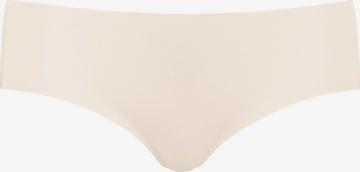 Hanro Slip ' Invisible Cotton ' in Beige: Vorderseite