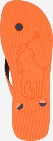 Polo Ralph Lauren Сандали с разделител за пръстите в оранжево