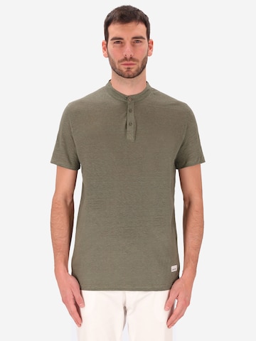 Distretto12 Shirt 'Royan' in Groen: voorkant