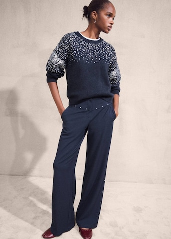 MANGO TEEN Sweater 'Rain' in Blue