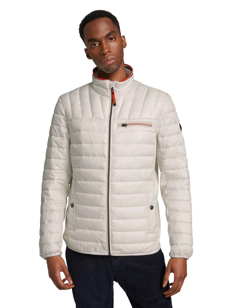 Jackets TOM TAILOR Quilted & puffer jackets Off White