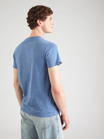 Tricou 'VINTAGE' de la Superdry pe albastru