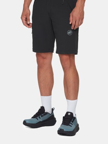 MAMMUT Regular Workout Pants in Black