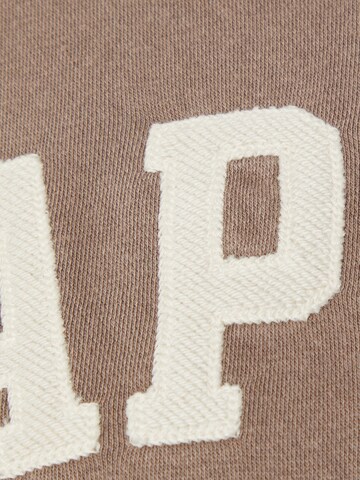 Sweat-shirt 'LOVE' Gap Petite en marron