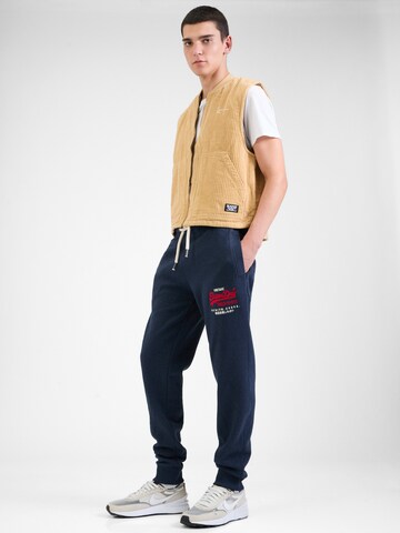 Superdry Tapered Hose in Blau