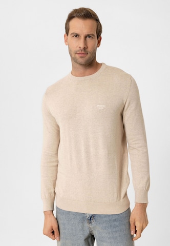 Moxx Paris Sweater in Beige: front