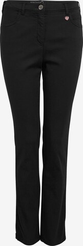 TONI Regular Pants in Black: front