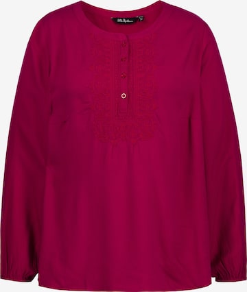 Ulla Popken - Blusa em vermelho: frente