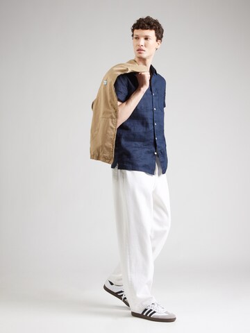 SCOTCH & SODA Средняя посадка Рубашка в Синий