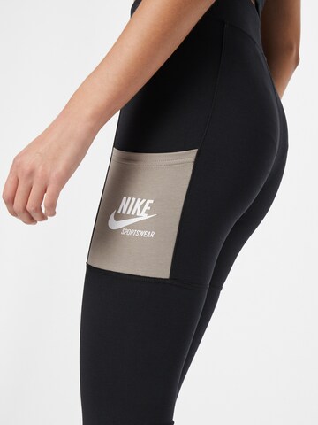 Nike Sportswear Skinny Legíny – černá