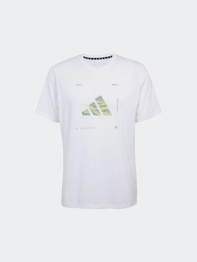 ADIDAS PERFORMANCE Shirt in Apple / Dark green / White, Item view